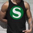 S Linie Zug Tank Top Geschenke für Ihn