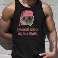 Sad Hamster Sad Hamster Hamsty Hamsti Sleep Tank Top Geschenke für Ihn