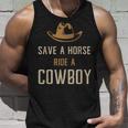 Salvar Un Paseo A Caballo Unaquero Camiseta sin mangas Regalos para él