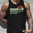 Santa Cruz Ca California Retro Surfing Tank Top Geschenke für Ihn