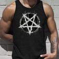 Satanic Devil 666 Pentagram Tank Top Geschenke für Ihn