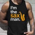 Im The Sax Man Saxophone PlayerRegalo Scherzo Canotta Regalos para él