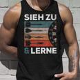 See Zu Und Lerneintage Darts Retro Sl Darts Tank Top Geschenke für Ihn