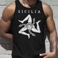 Sicilia Bandera Sicilia Palermo Italia Camiseta sin mangas Regalos para él