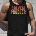 Solvem Probler Problem Solverintage Distressed Tank Top Geschenke für Ihn