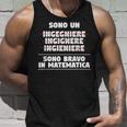 Sono Un Ingegnere E Bravo In Matematica Regalo Per Ingegnere Canotta Regalos para él