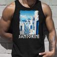 Souvenir Diiaggio Dell'isola Della Grecia Di Santorini Canotta Regalos para él