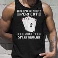 Spektacular Card Player Tank Top Geschenke für Ihn