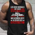 Stuttgart Leg Dich Niemals Mit Einem Stuttgarter An Tank Top Geschenke für Ihn