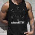 Substituent Chemistry Molecule Chemist Scientist School Tank Top Geschenke für Ihn