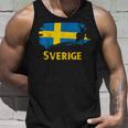 Sweden Sverige Norden Elkiking Scandinavia Tank Top Geschenke für Ihn