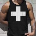 Swiss Flag Cross Switzerland Flag Camiseta sin mangas Regalos para él