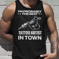 Tatuado Máquina Tinta Tatto Artista Tatuaje Tatuador Camiseta sin mangas Regalos para él