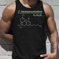 Tetrahydrocannabinol Cannabis Ganja Pot Marijuana Kiffen Tank Top Geschenke für Ihn