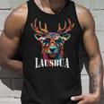 Traditional Deer Oktoberfest Lederhosen Lausbua Tank Top Geschenke für Ihn