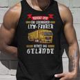 Trucker A Legendary Truck Driver Betritt Das Gelände Truck Tank Top Geschenke für Ihn