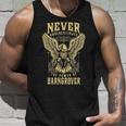 Never Underestimate The Power Of Barngrover Personalized Last Name Tank Top Gifts for Him