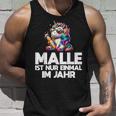 Unicorn Party Fun Malle Ist Nur Einmal Im Jahr Tank Top Geschenke für Ihn