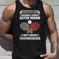 Unterschätze Niemals Einen Alten Mann Table Tennis Tank Top Geschenke für Ihn