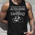 Unterschätze Niemals Einen Alten Mann Mit Fahrrad Tank Top Geschenke für Ihn