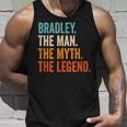 Uomo Bradley The Man The Myth The Legend Nome Bradley Canotta Regalos para él