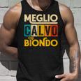 Uomo Calvi Retrò Meglio Calvo Che Biondo Canotta Regalos para él