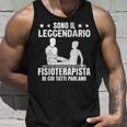 Uomo Fisioterapista Fisioterapia Divertente Canotta Regalos para él