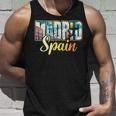 Vacaciones Turista Ciudad De España Madrid Camiseta sin mangas Regalos para él