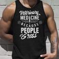 Veterinary Medicine Weil Menschen Eklig Sindeterinarian Profession Tank Top Geschenke für Ihn