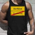 Village Sign Dorfkind Stadtkind Tank Top Geschenke für Ihn