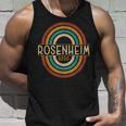 Vintage 8200 Rosenheim Retro Alte Postleitzahl Tank Top Geschenke für Ihn