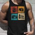 Vintage Analogue Photography Cameras Retro Film Photography Tank Top Geschenke für Ihn