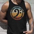 Vintage Bass Clef Bass Guitar For Bassist Tank Top Geschenke für Ihn