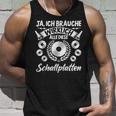 Vinyl Record Collector Slogan Lp Collector Record Tank Top Geschenke für Ihn