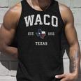 Waco Texas Tx Drapeau De L'étatintage Débardeur e Cadeaux pour lui