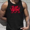 Walisischer Roter Drache Wales Flag Tank Top Geschenke für Ihn