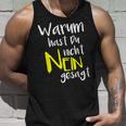 Warum Hast Du Nicht Gesagt Schlagernacht Fan Item Tank Top Geschenke für Ihn