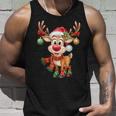 Weihnachten Rentier Rudolph Lustig Geschenk Tank Top Geschenke für Ihn