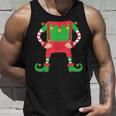 Weihnachtself Kostüm Elf Wichtel Weihnachtszwerg Tank Top Geschenke für Ihn