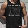 Welchen Teilonerstandst Du Nicht Physics Maths Tank Top Geschenke für Ihn