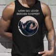 Wenn Das Lecker Bierchen Scheppert X Pedro Raccoon Meme Tank Top Geschenke für Ihn