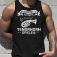 Wind Instrument Mir Reichts Ich Gehe Tenor Horn Tank Top Geschenke für Ihn