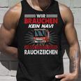 Wir Bauch Wir Bauch Kein Navi Tank Top Geschenke für Ihn