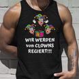 Wir Werdenon Clowns Regiert Farmers Statement Farmers Tank Top Geschenke für Ihn