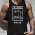 Wolle Logo Weiß Tank Top Geschenke für Ihn