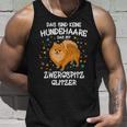 Zwergspitz Glitter Dog Lover Dog Holder Dog Tank Top Geschenke für Ihn