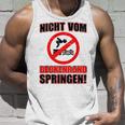 Bademeister Dlrg Nichtom Beckenrand Jumping S Tank Top Geschenke für Ihn