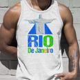 Brazil Rio De Janeiro Palme Beach Copacabana Tank Top Geschenke für Ihn