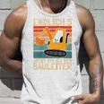 Children's Endlich 5 Jahre Jetzt Bin Ich Bauleiterintage Boy Digger Tank Top Geschenke für Ihn