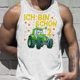 Children's Ich Bin 2 Jahre Traktor Trekker Tank Top Geschenke für Ihn